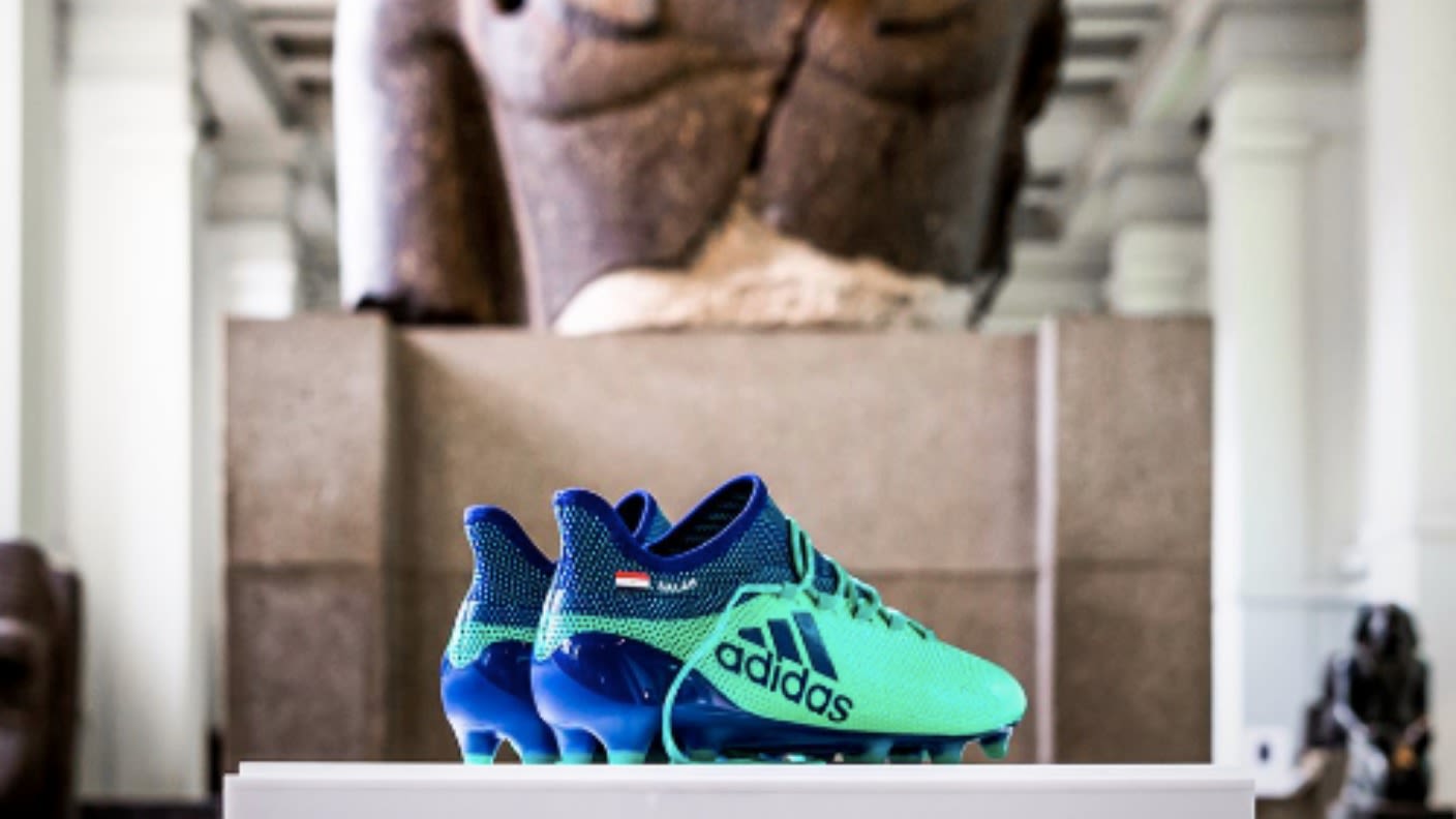 adidas gazelle silver green womens Mohamed Salah | Match-Issued Boots | 2023/24