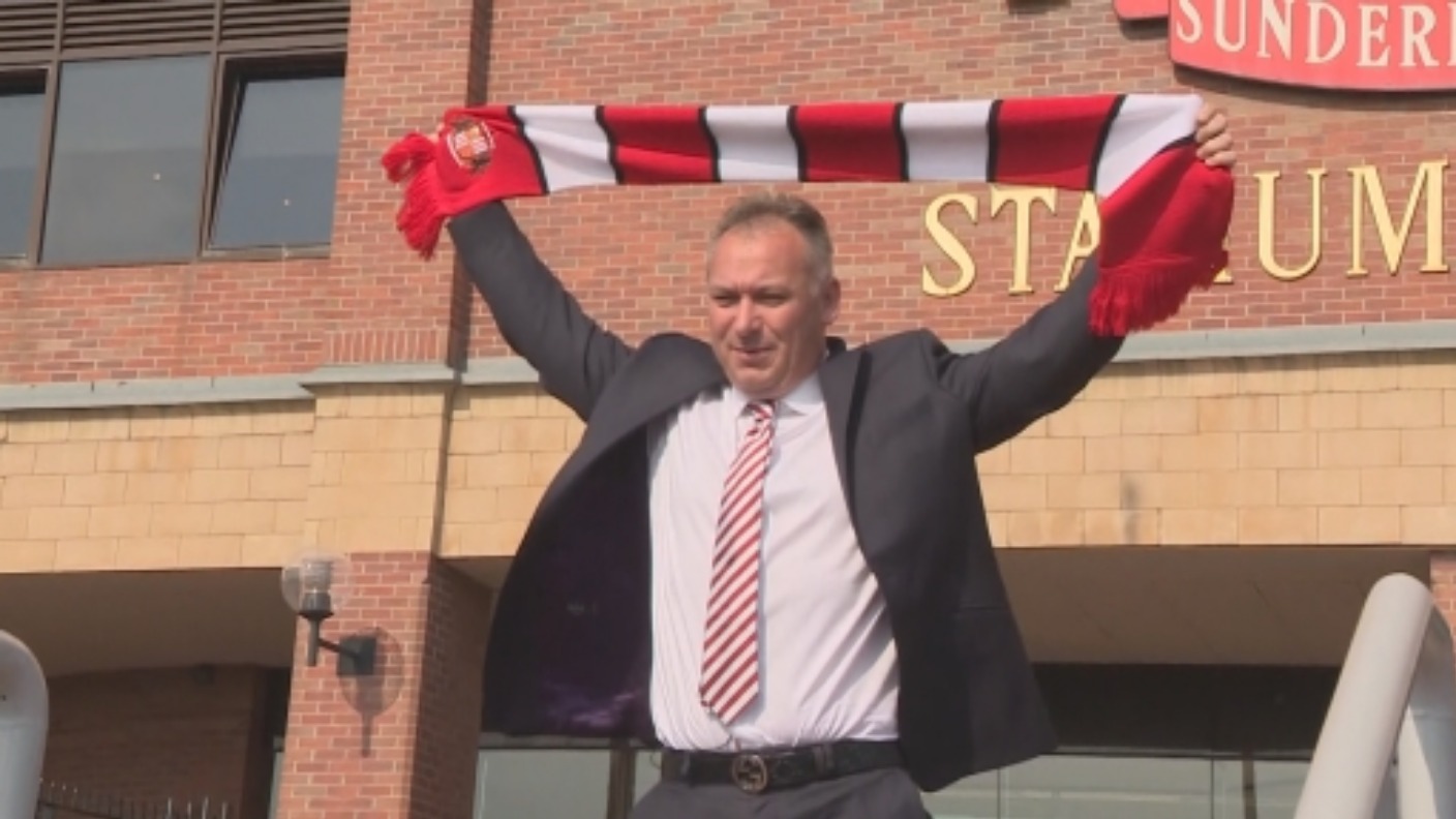 SAFC new owner Stewart Donald: 