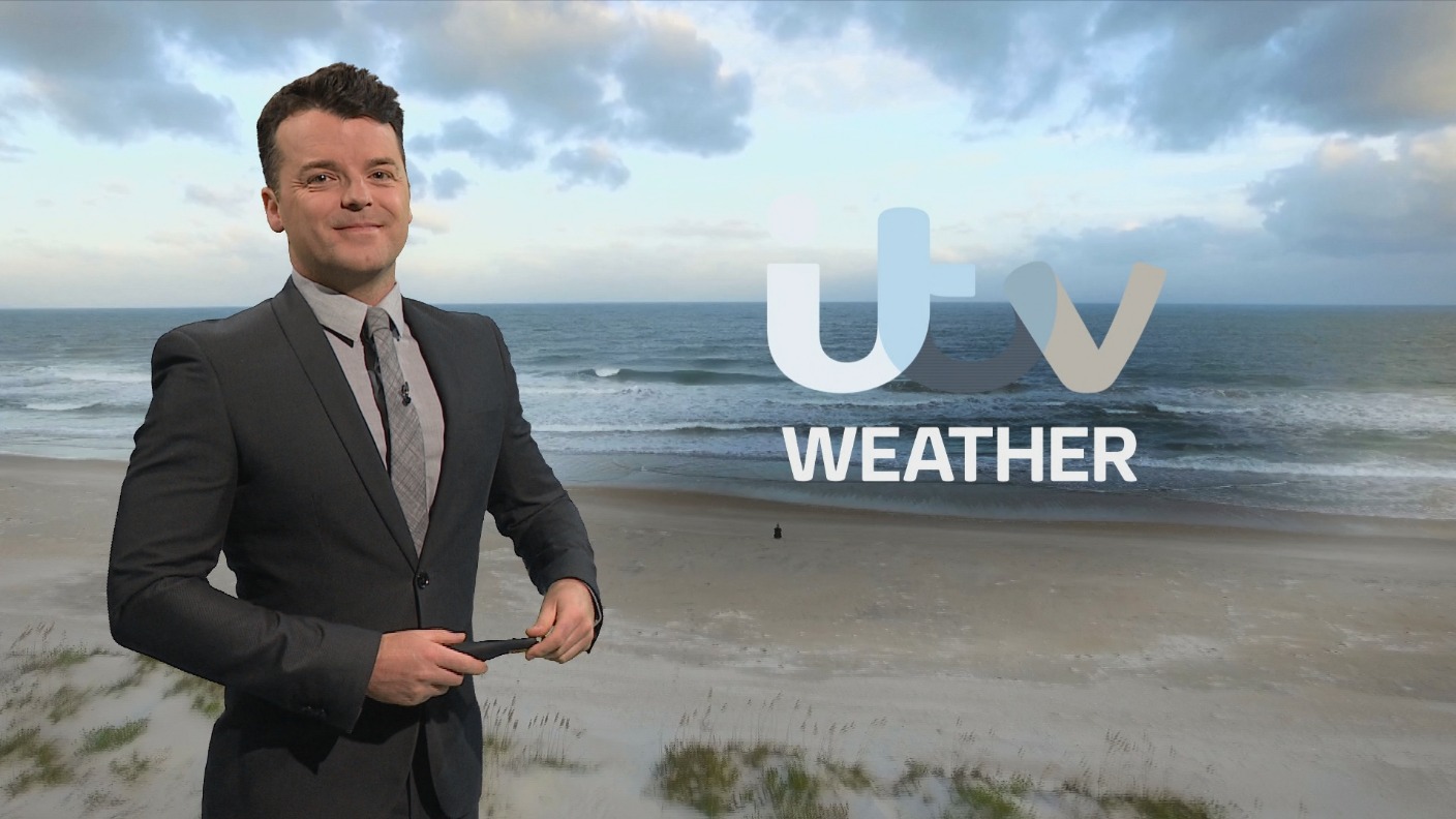 The late weather forecast with Ross Hutchinson ITV News Calendar