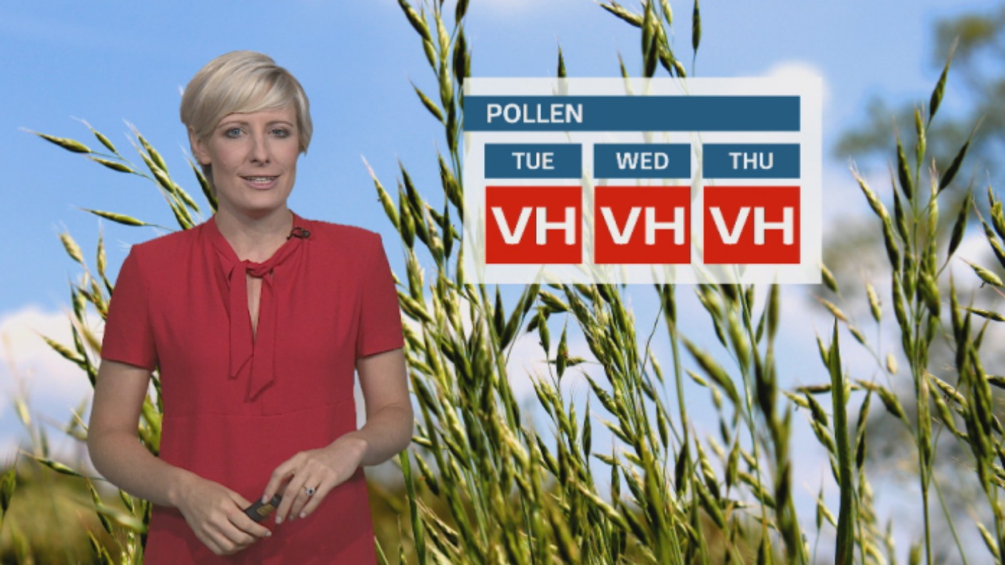 Pollen count Very high ITV News Wales