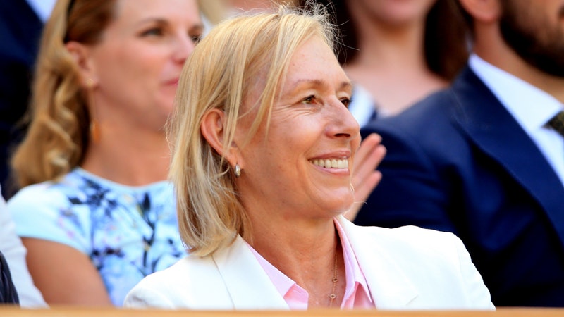 Wimbledon Great Martina Navratilova Diagnosed With Early Stage Throat ...