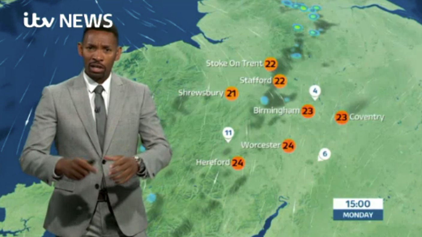 West Midlands Weather: Heavy showers this afternoon | ITV News Central