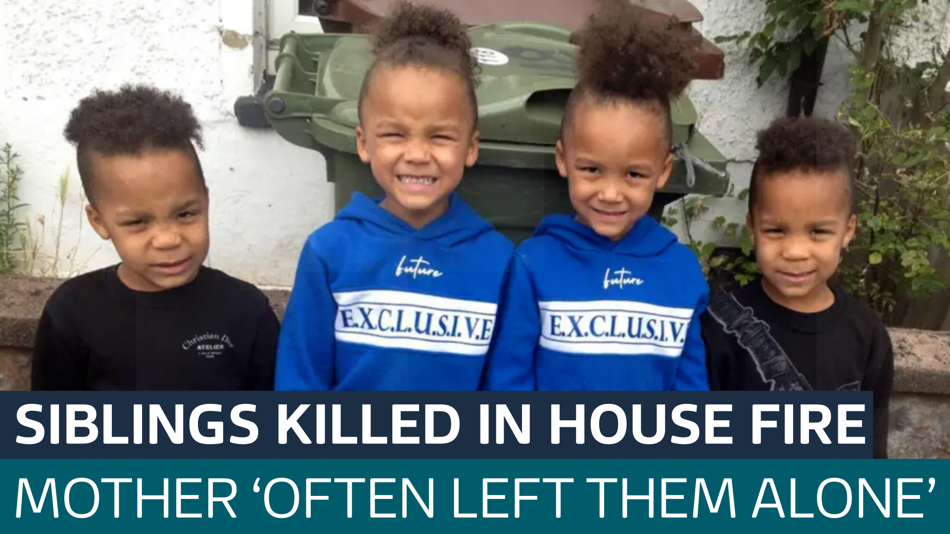 Mother jailed for manslaughter of four boys killed in house fire ...
