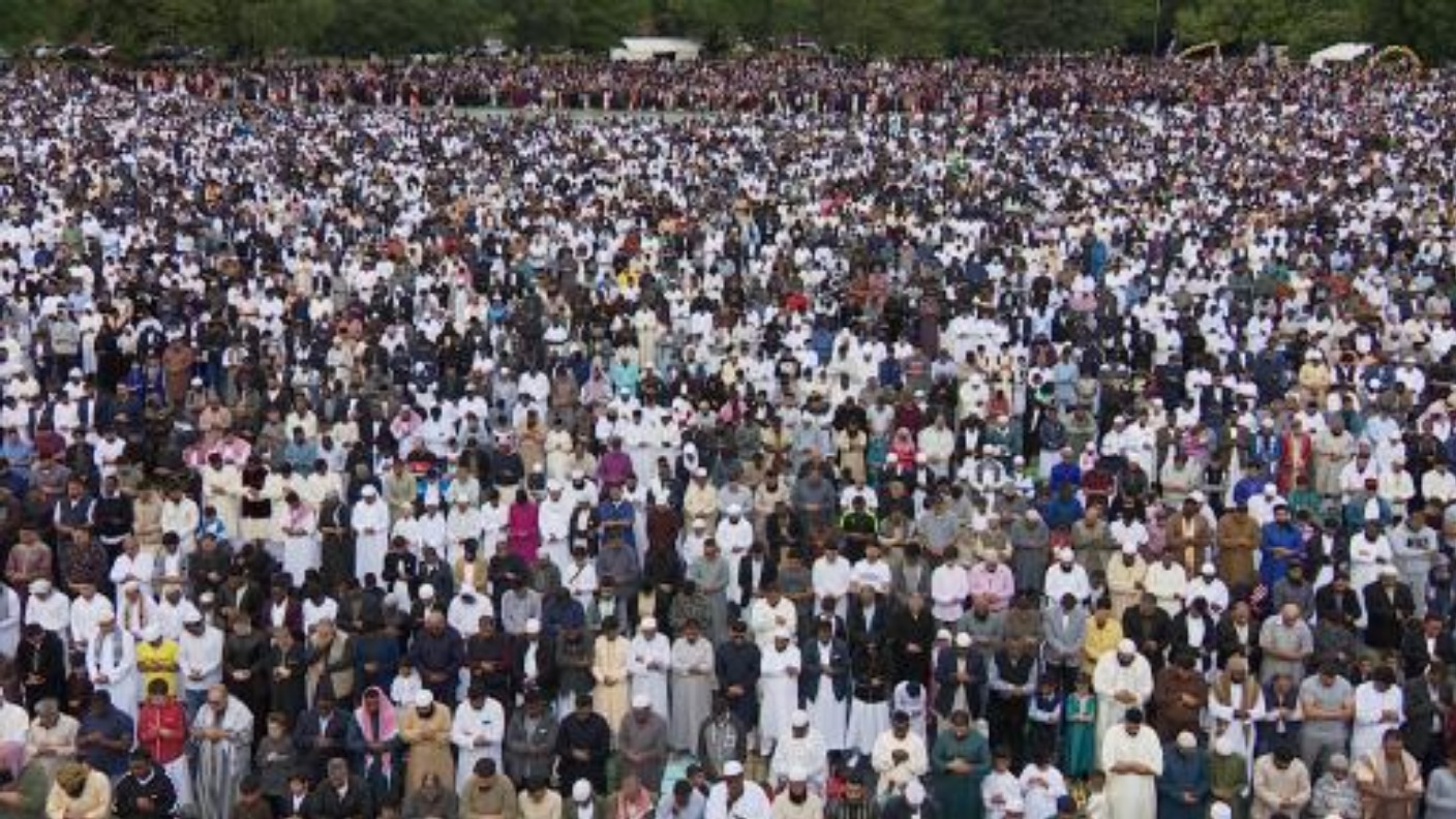 Record number of Muslims celebrate Eid in Birmingham | ITV News Central
