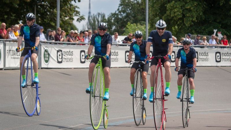 Mark beaumont cheap penny farthing