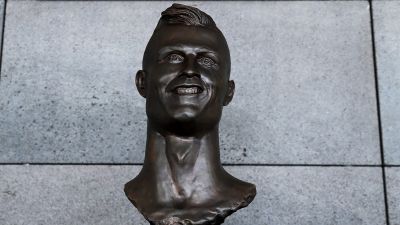 Mocked Cristiano Ronaldo Statue Removed From Airport Itv News
