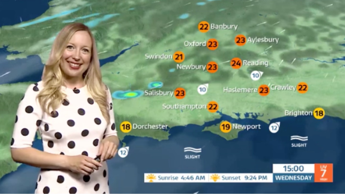 Wednesday's weather for the west | ITV News Meridian