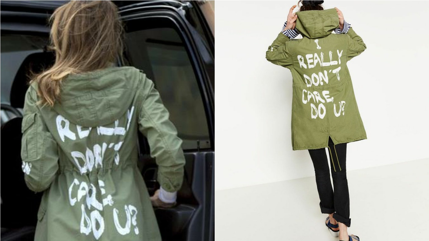 Melania Trump Wears I Don T Care Jacket To Visit Separated Migrant Children Itv News