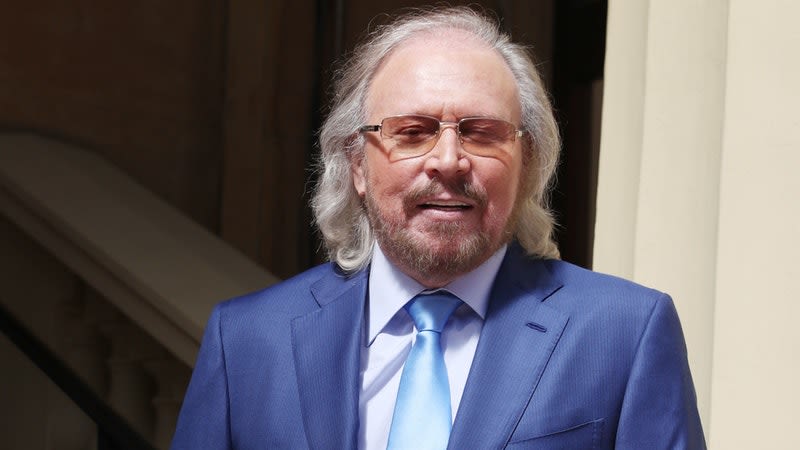 Sir Barry Gibb reveals he struggled to stand after being knighted by Prince Charles | ITV News