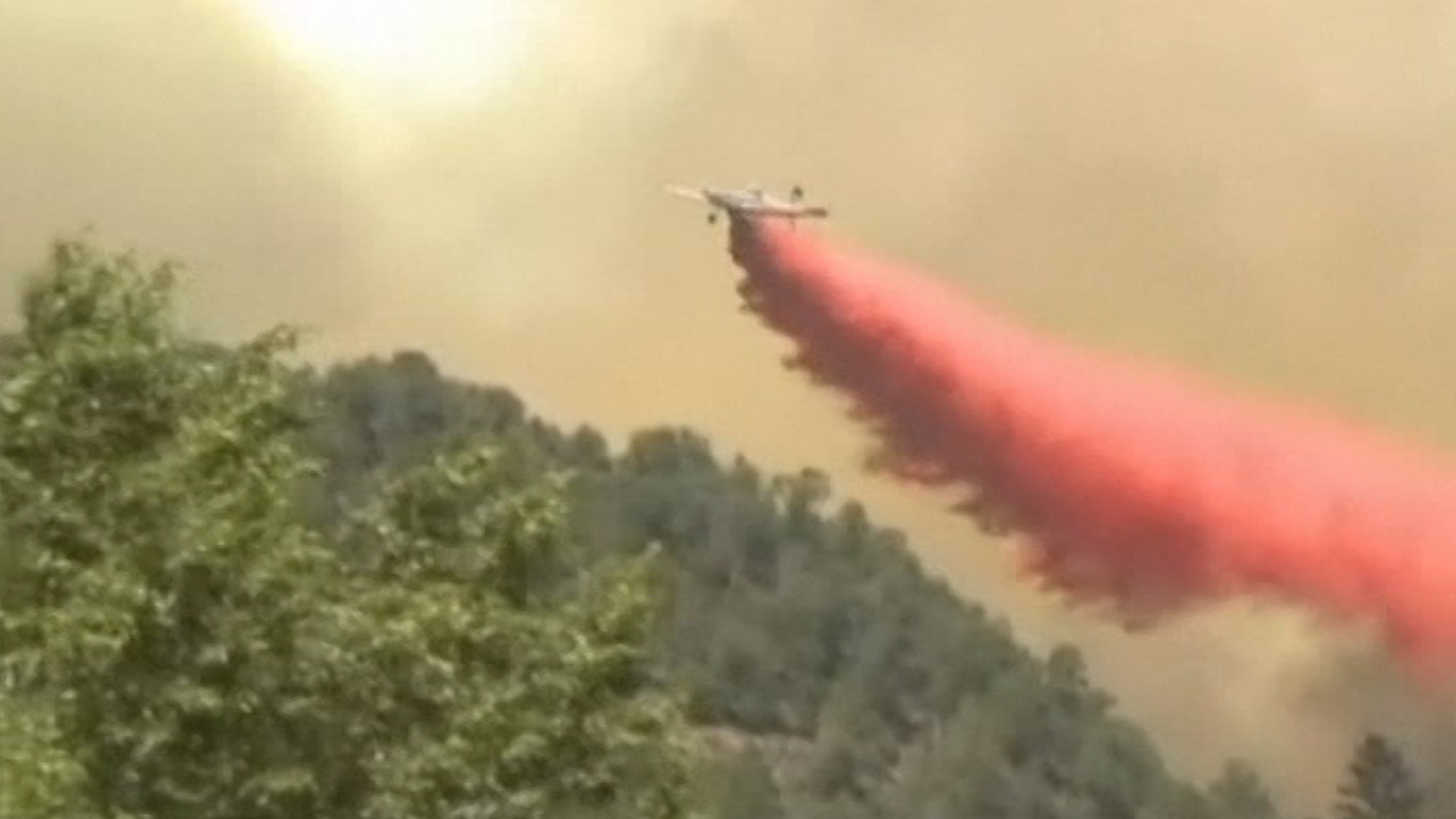 Wildfires Rage Across Western States Of America As Extreme Temperatures