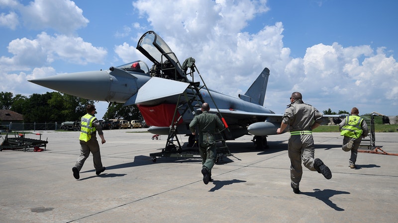 RAF presence in Romania ‘strong deterrent to Russia’ | ITV News