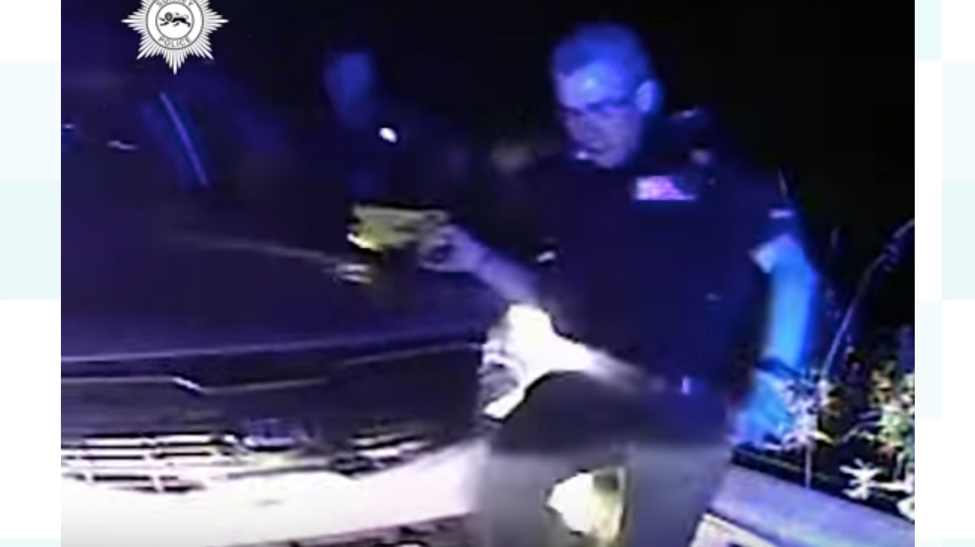 Surrey Police chase ends in driver of stolen car driving into officer ...