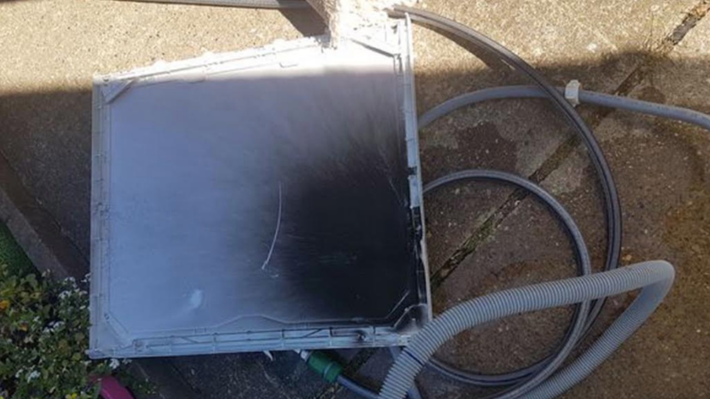 Woman furious after washing machine catches fire after 'fault' ITV News Central