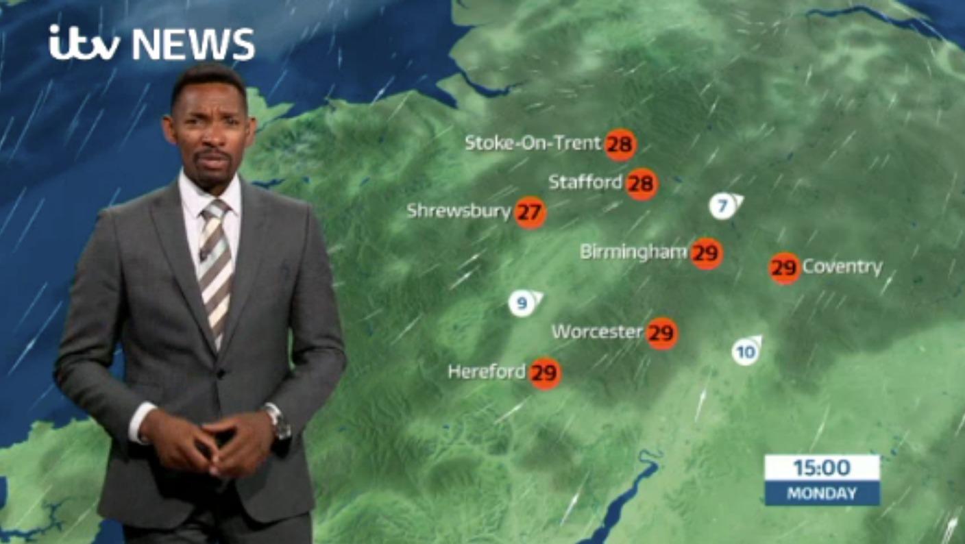 West Midlands Weather And Pollen: Hot, Dry And Sunny | ITV News Central