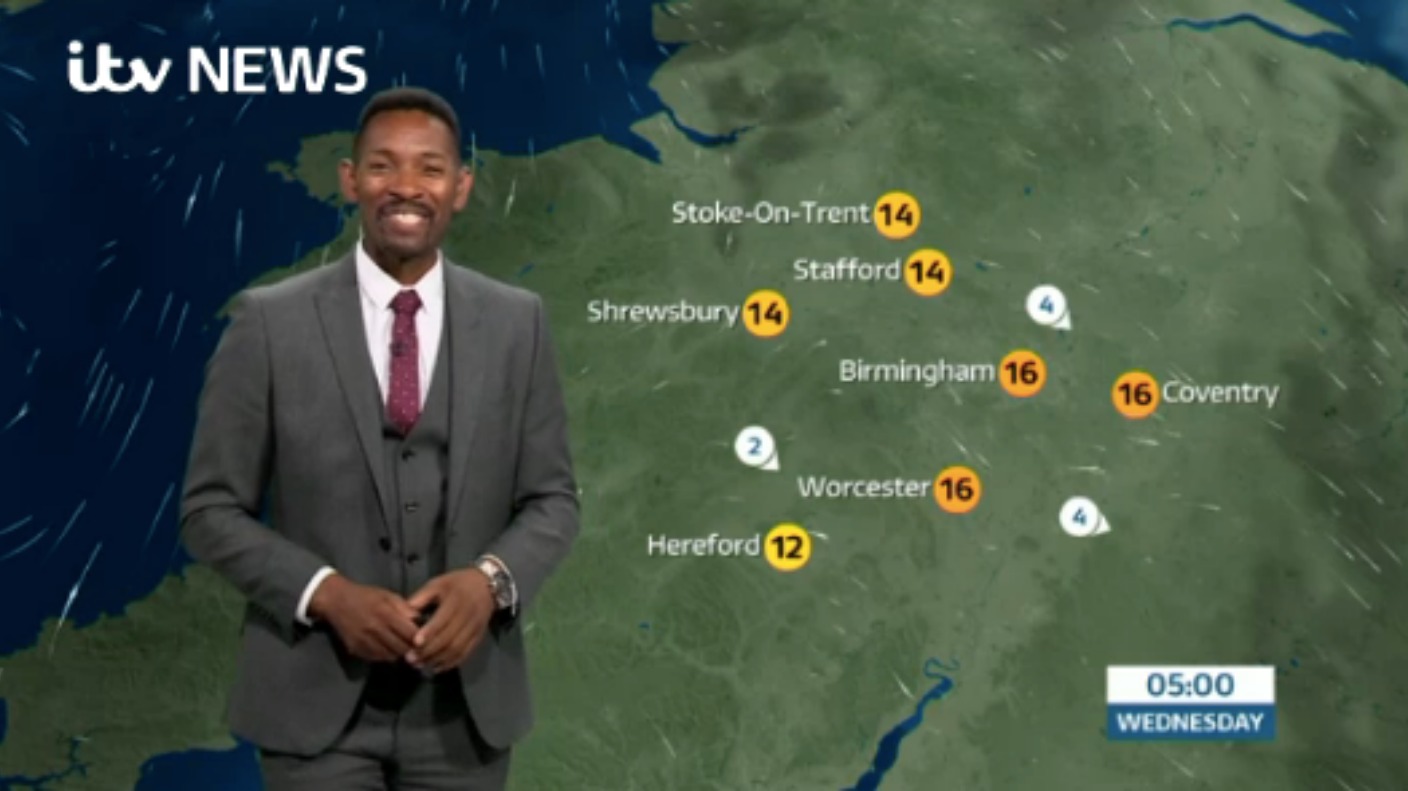 West Midlands Weather and Pollen: Dry and very warm tomorrow | ITV News ...