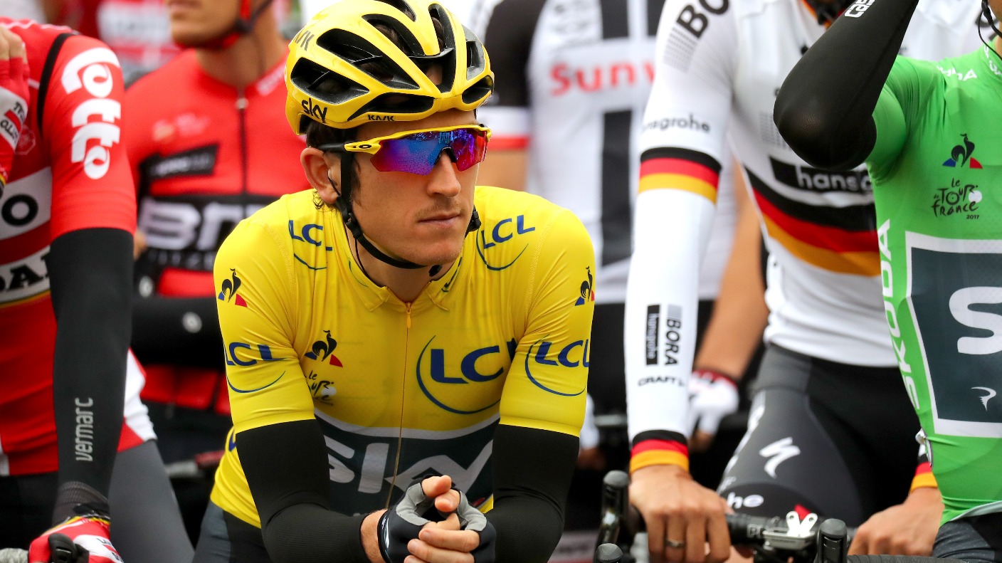 Victoire et maillot jaune pour Geraint Thomas, la Sky écrase déjà le