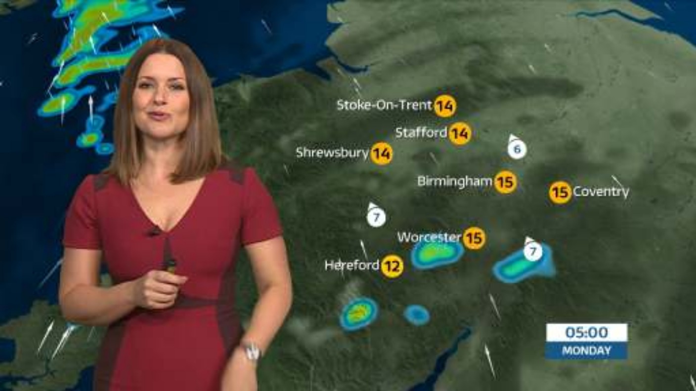 West Midlands Weather and Pollen: Sunny spells and scattered showers ...