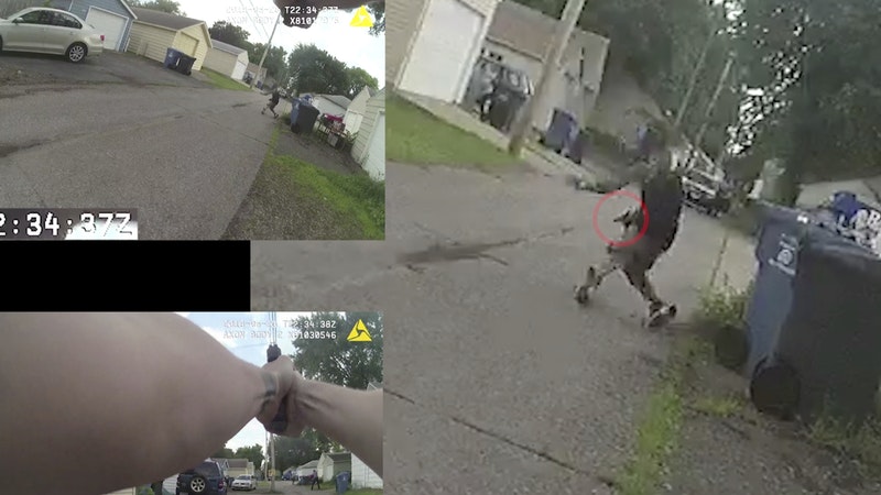 Bodycam Video Released Over Fatal Police Shooting Of Black Man | ITV News