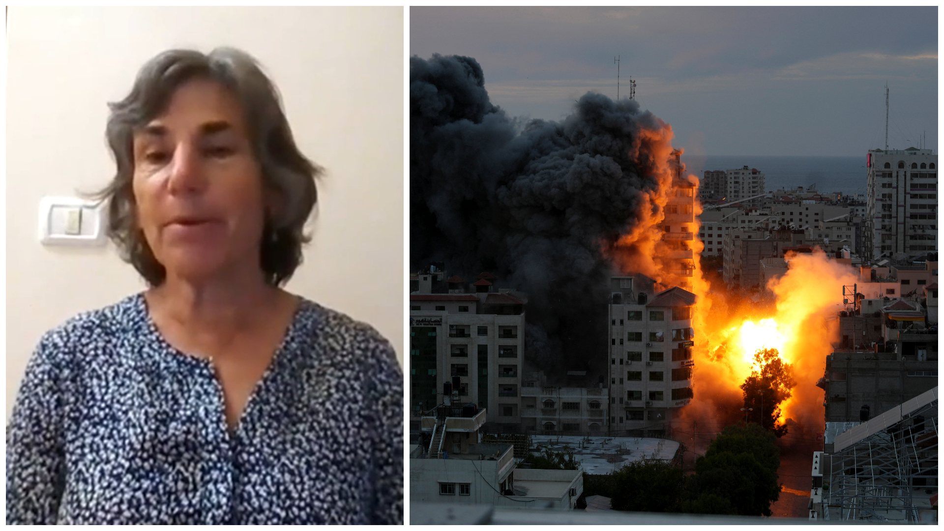 Live Broadcast With Trapped American Doctor Captures Explosion In Gaza ...