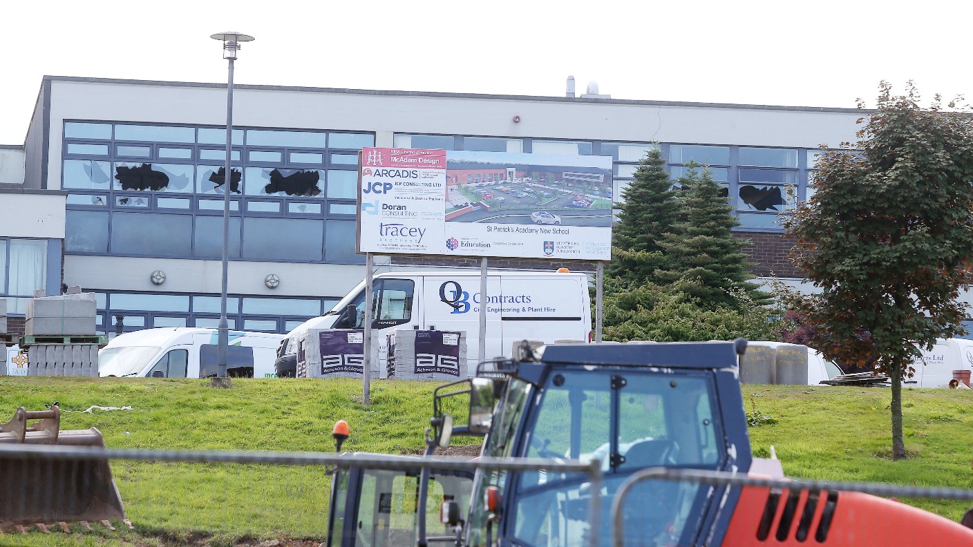 Fire at Dungannon disused school 'deliberate' UTV ITV News