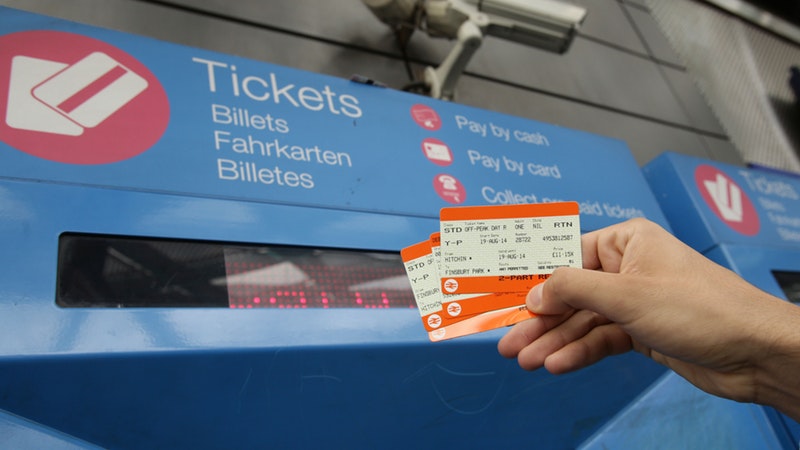 Can I use my train ticket on a different route?