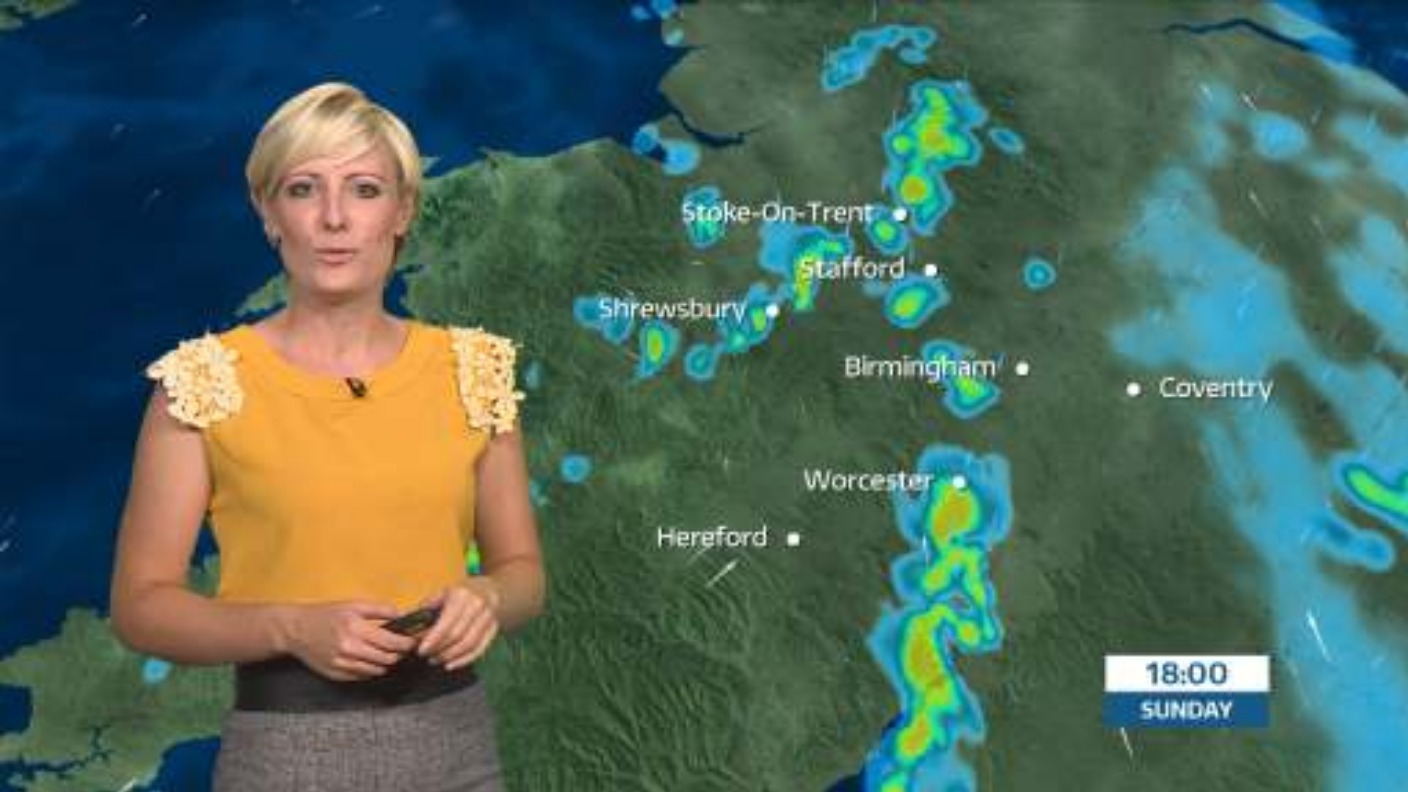West Midlands Weather: Heavy thundery showers easing | ITV News Central