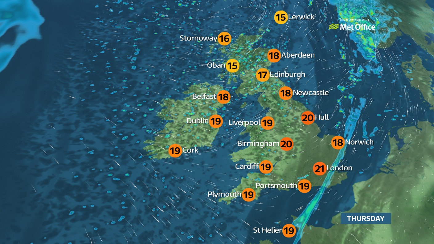 Weather: Rain affecting many areas through the day | ITV News