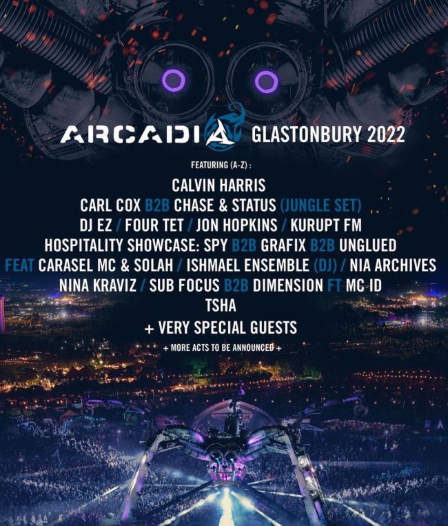 Glastonbury Festival 2022 lineup so far - area by area including main  Pyramid Stage headliners | ITV News West Country