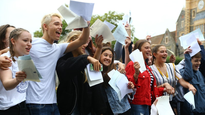 GCSE results through the ages – SomeBeans