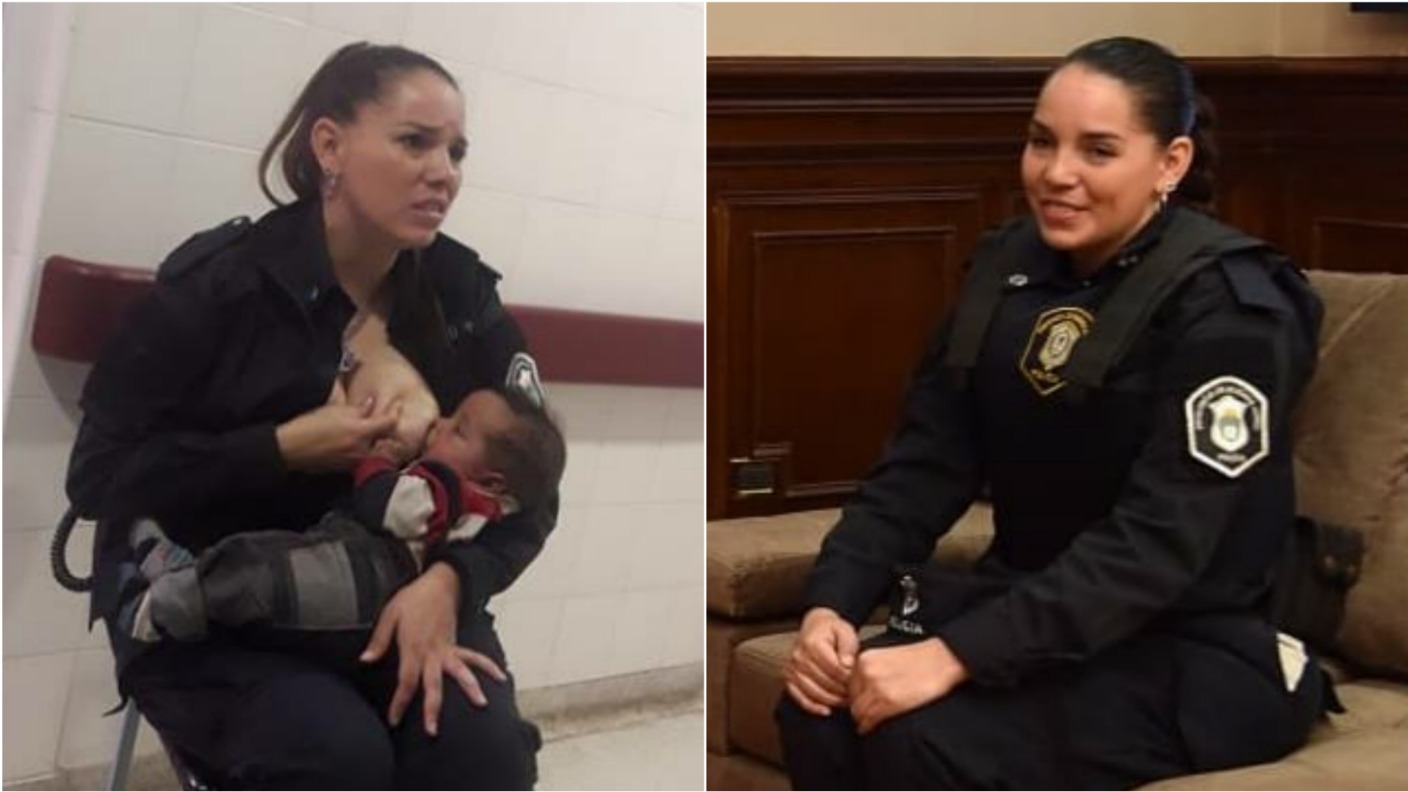 Argentinian Police Officer Celeste Ayala Promoted After Picture Of Her Breastfeeding