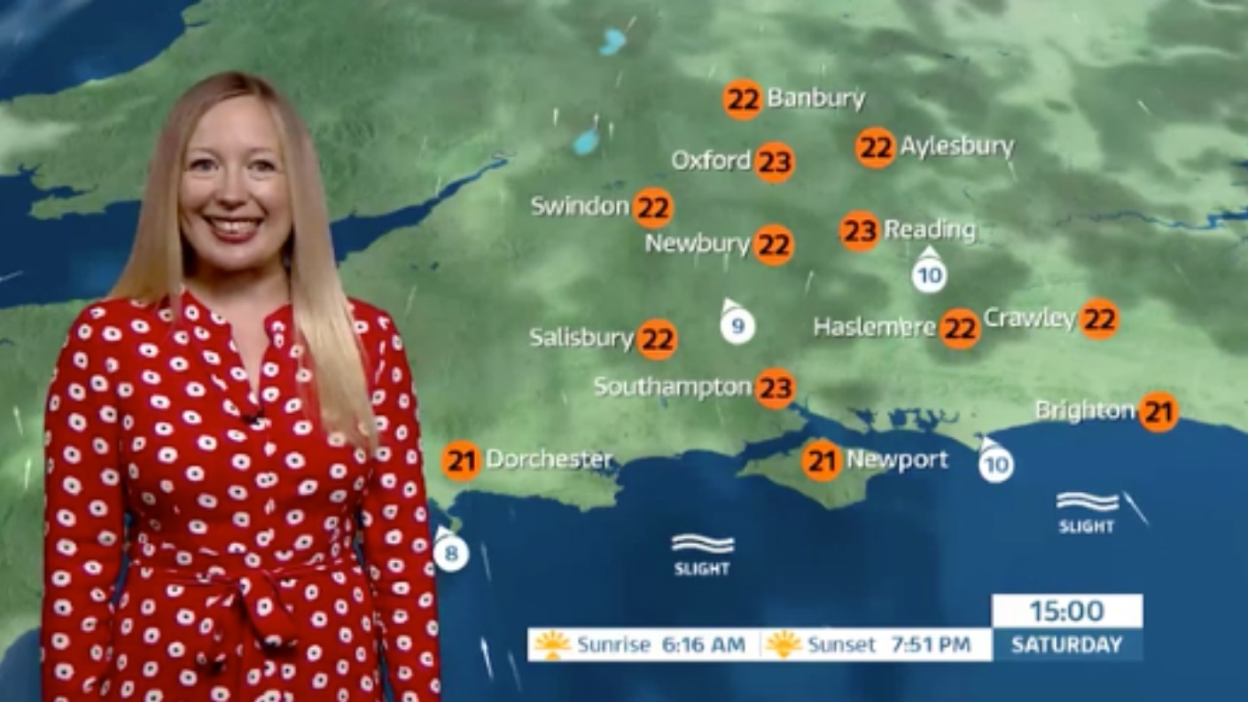 Saturday's weather for the west ITV News Meridian