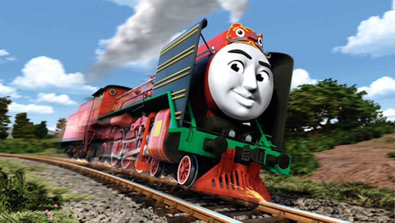 female thomas the train