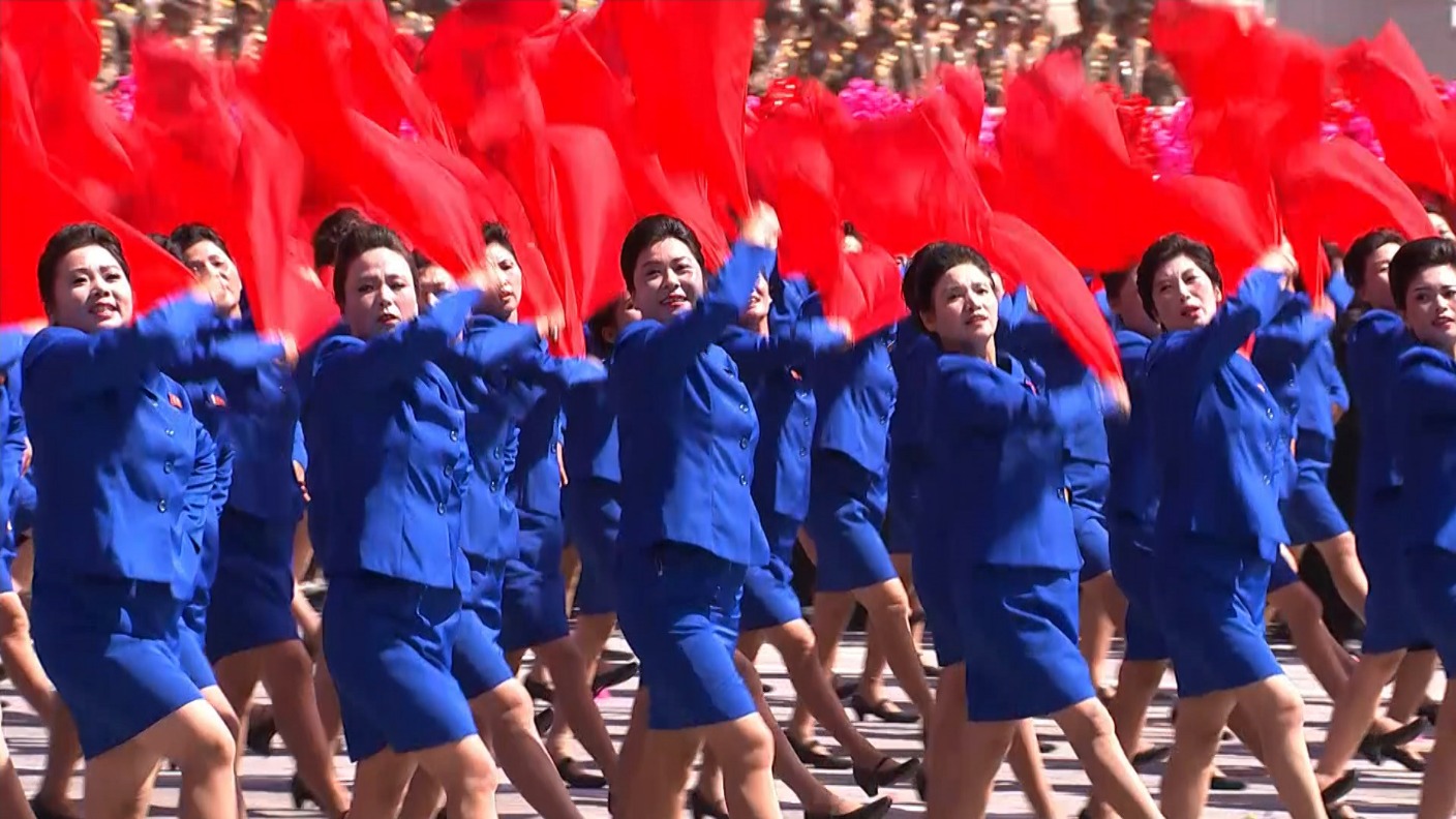 North Korea marks 70th anniversary with huge parade in Pyongyang