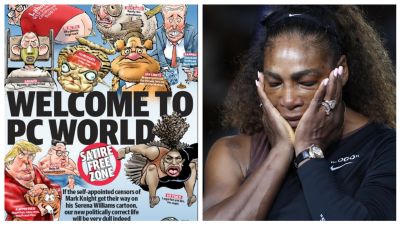 Herald Sun hits out in 'racist' cartoon row as Naomi Osaka breaks silence  on Serena Williams controversy | ITV News