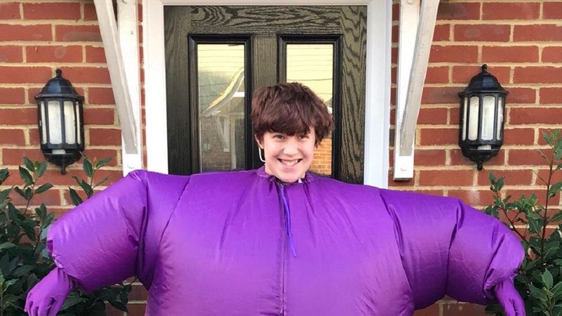 Roald dahl store violet beauregarde costume