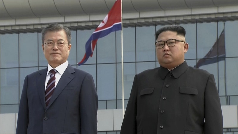 Korean leaders meet in Pyongyang for potentially tough talks | ITV News