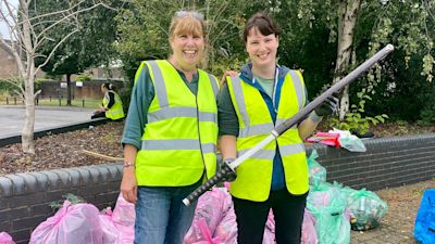 160821 Samurai sword - Keep Grangetown Tidy