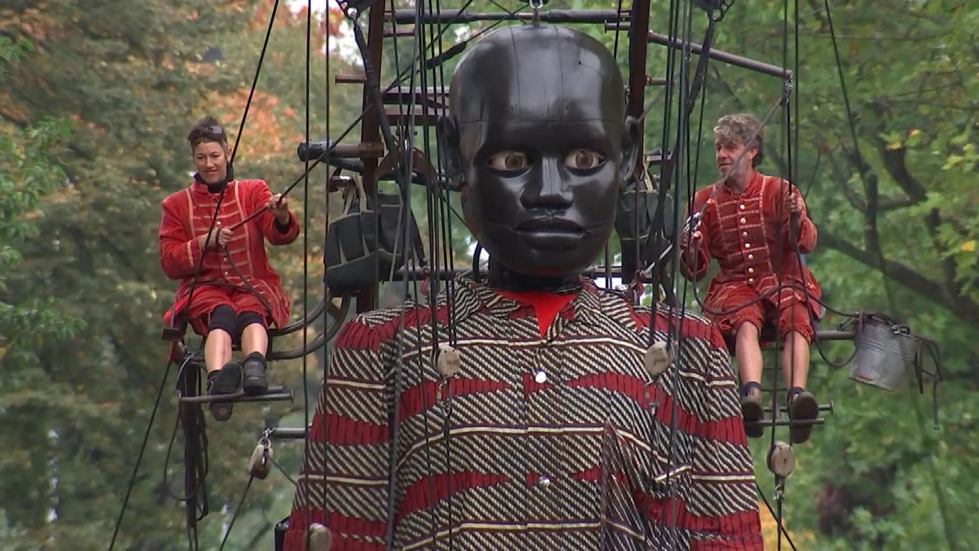 Giant puppets return to Liverpool for the last time ITV News