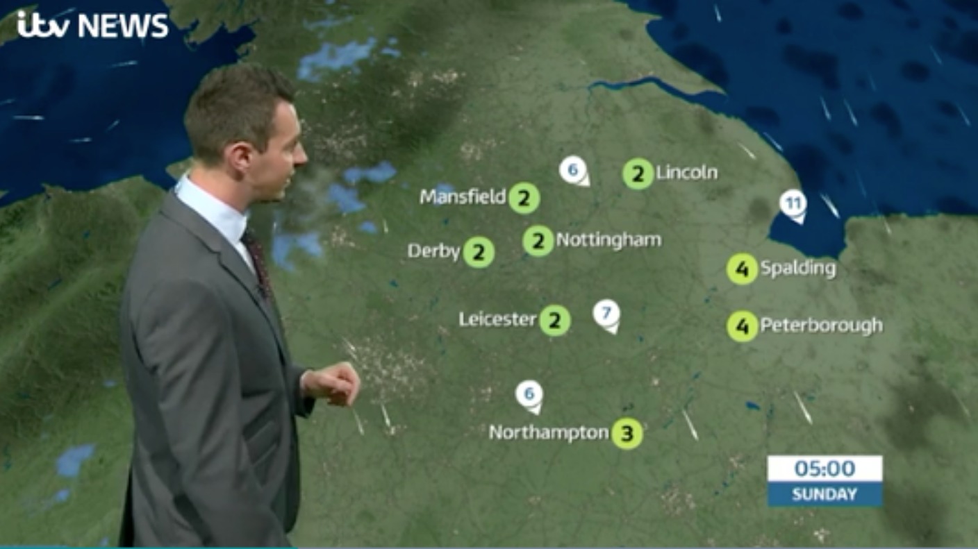 East Midlands Weather: Cold and dry | ITV News Central