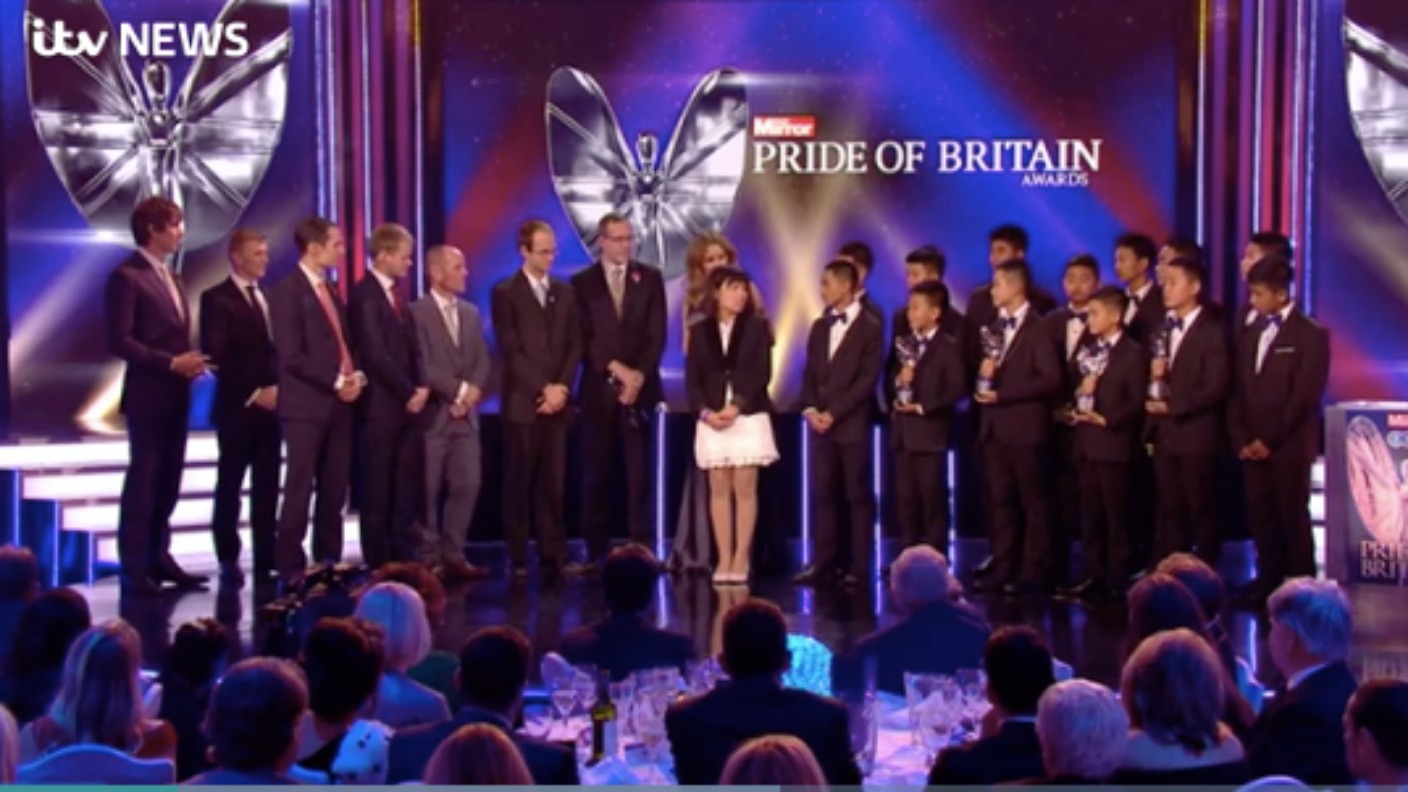 Region's Unsung Heroes Celebrated At Pride Of Britain Awards | ITV News ...