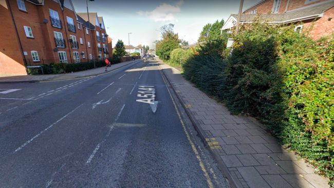 A man was found with a stab wound on Prebend Street in Bedford. 