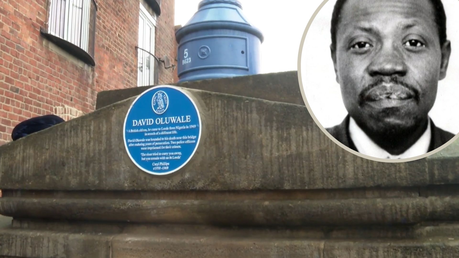 Man charged with David Oluwale replica plaque damage in Leeds