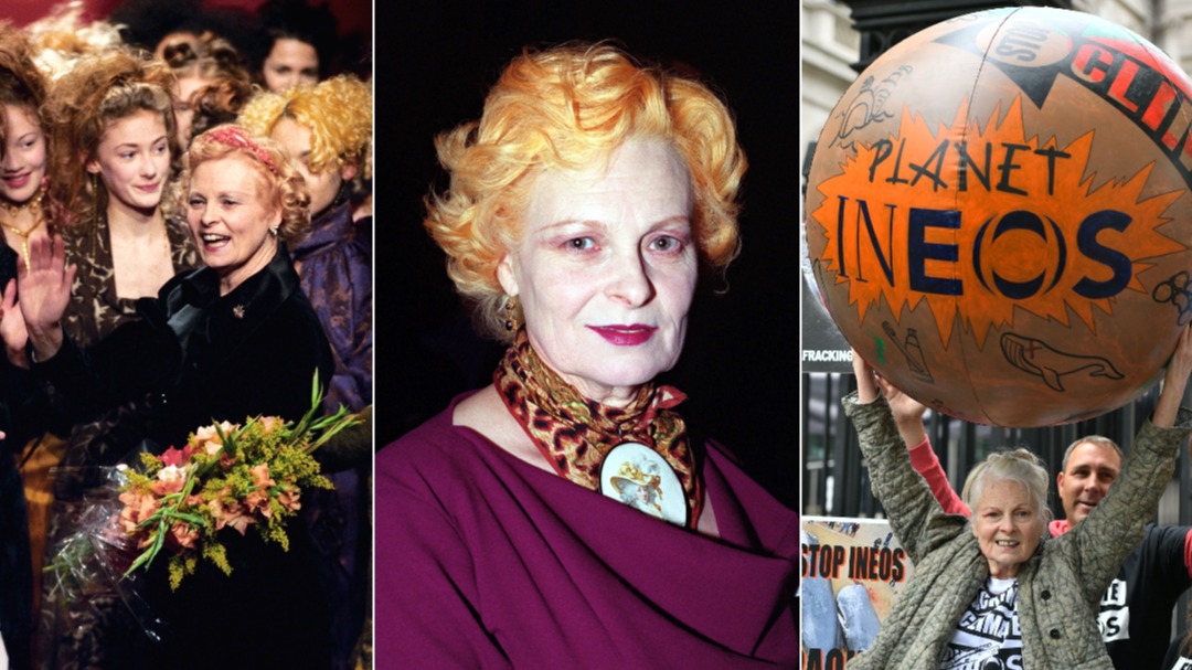 Dame Vivienne Westwood's life in pictures: From fashion-designing punk ...