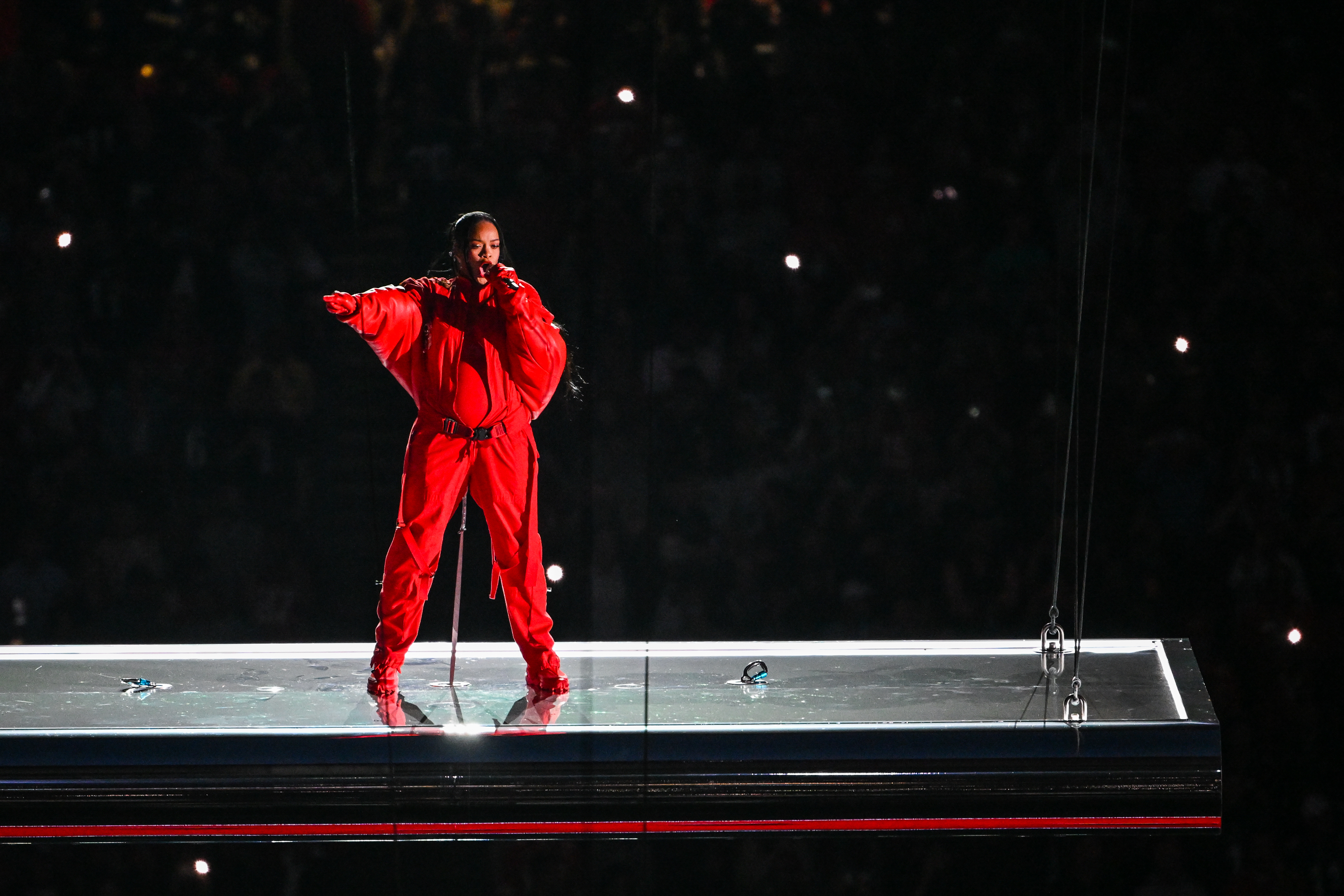 A wee bit of Magherafelt at the Super Bowl' as Rihanna wears NI