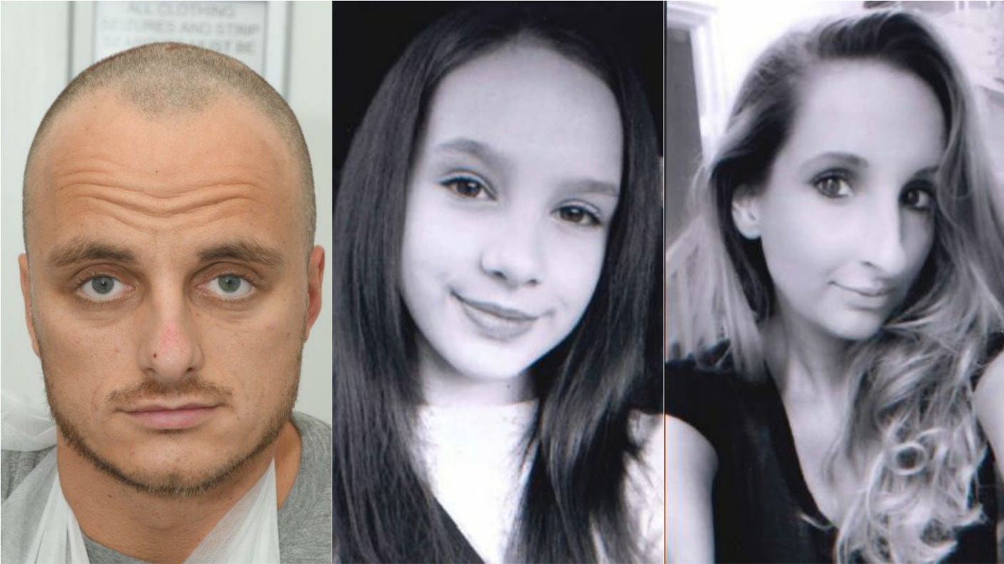 Man jailed for life for murdering wife and stepdaughter in frenzied ...
