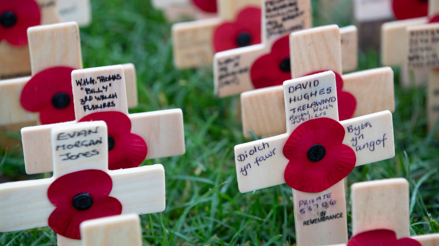 More Than 6,000 Tributes Make Up Field Of Remembrance At Cardiff Castle ...