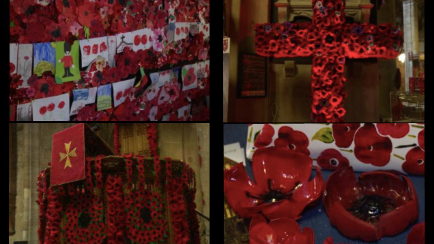 65,000 handmade poppies created around the world form one of biggest UK ...