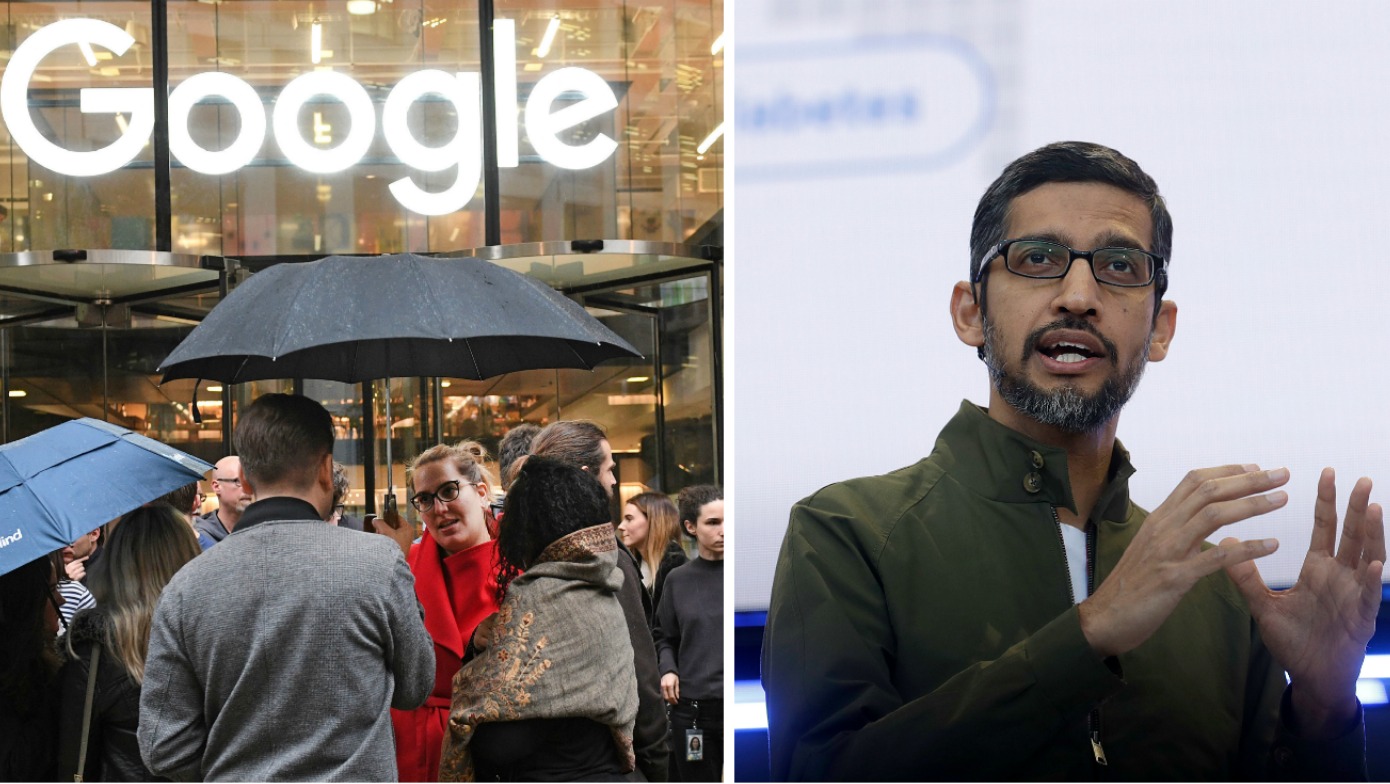 Google rewrites sexual harassment policies after employee walkout | ITV ...