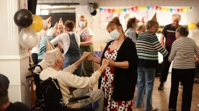 care home party