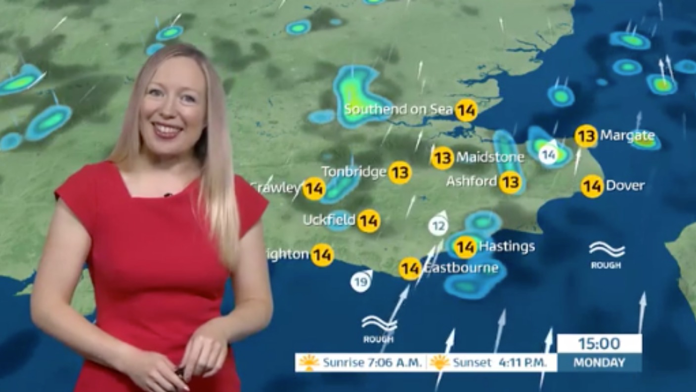 Monday S Weather For The East Itv News Meridian